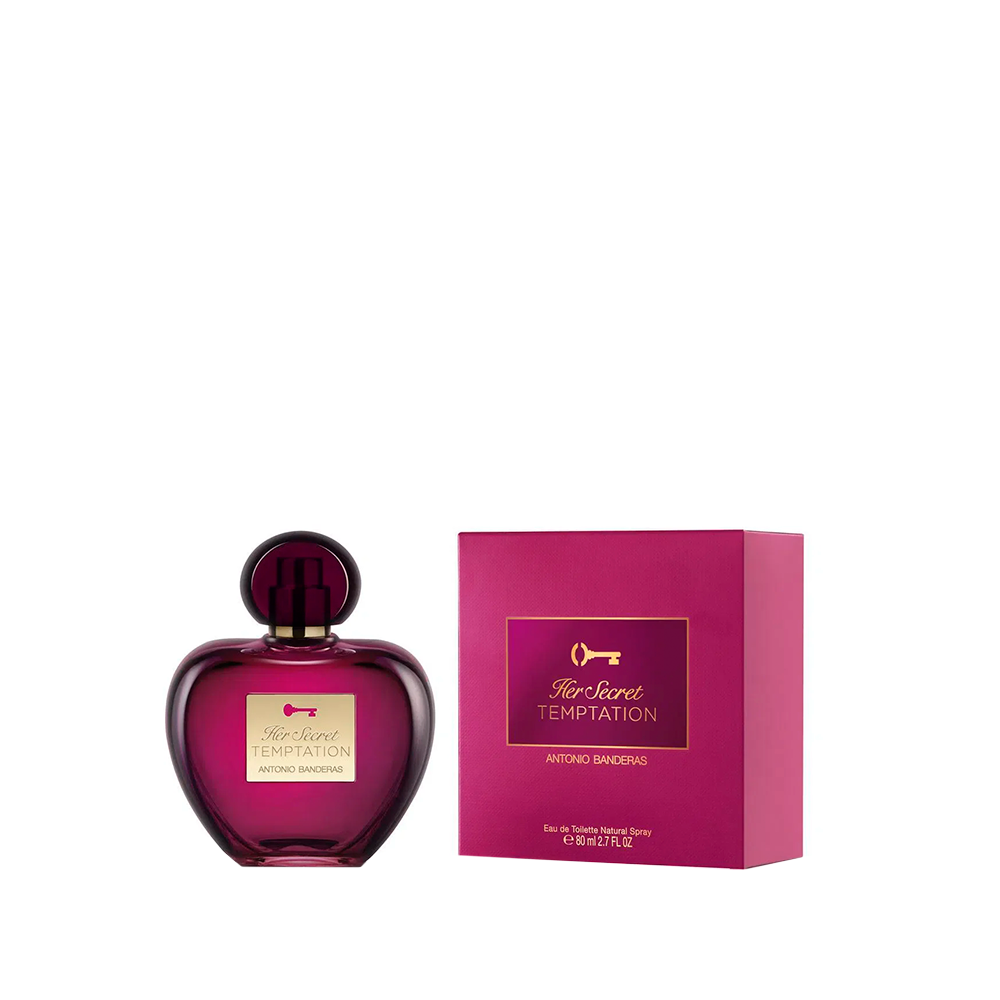 Antonio Banderas her secret temptation eau de toilette 80ml