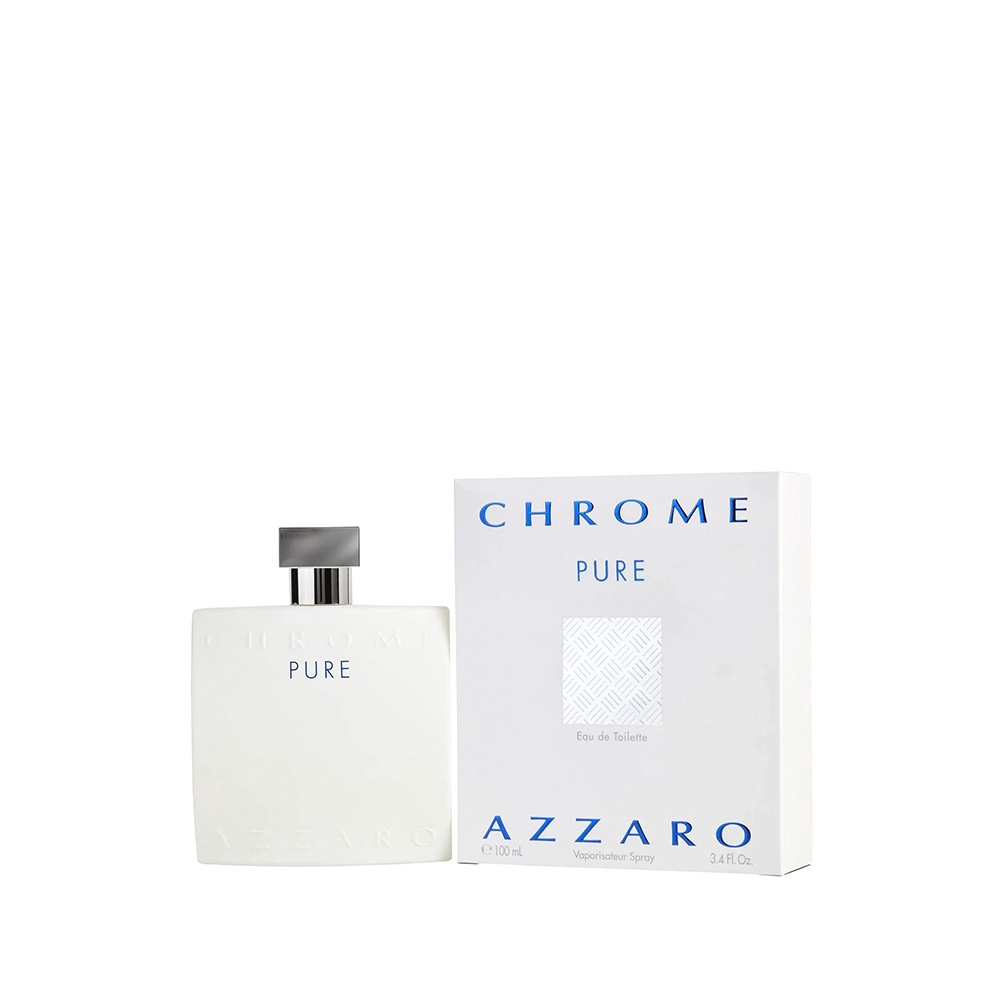 Azzaro chrome pure eau de toilette man 100ml