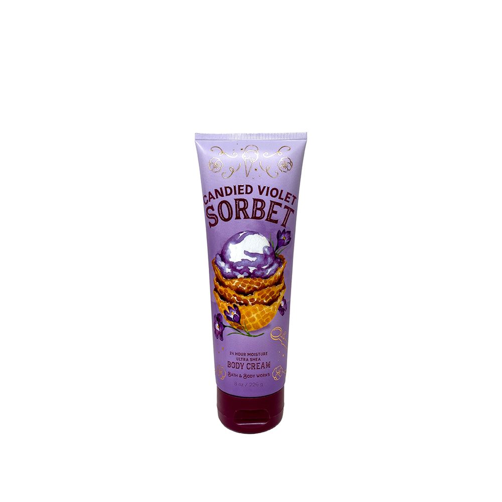 Candied violet sorbet 236 ml y 226g