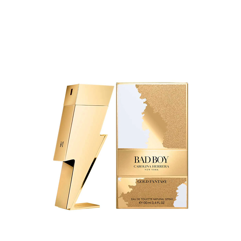 Carolina Herrera Bad Boy gold fantasy eau de toilette man 100ml