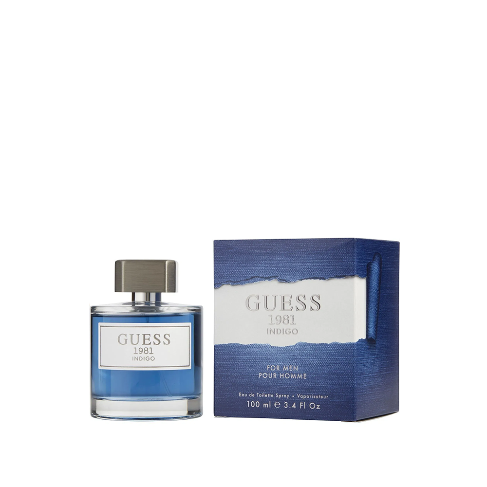 Guess 1981 indigo eau de toilette man 100ml