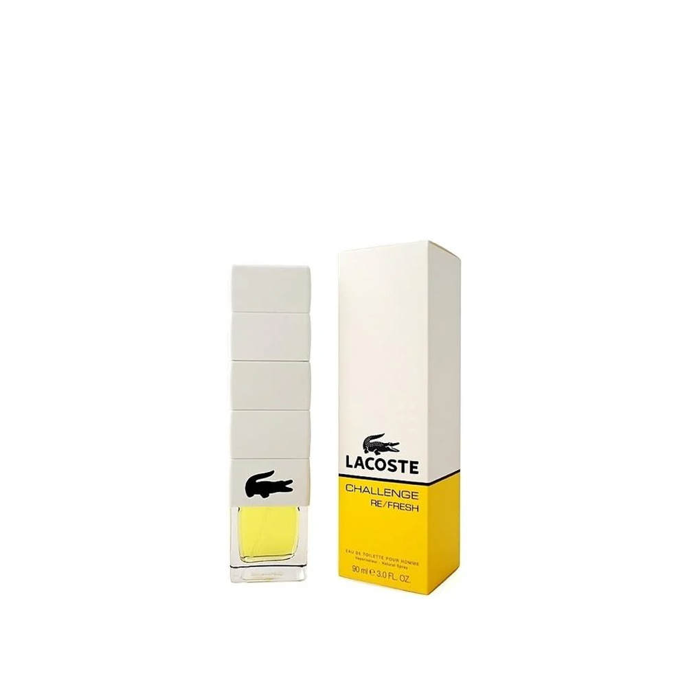 Lacoste challenge re/fresh eau de toilette pour homme 90ml
