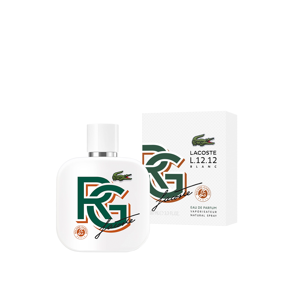 Lacoste l.12.12 blanc roland garros eau de parfum man 100ml