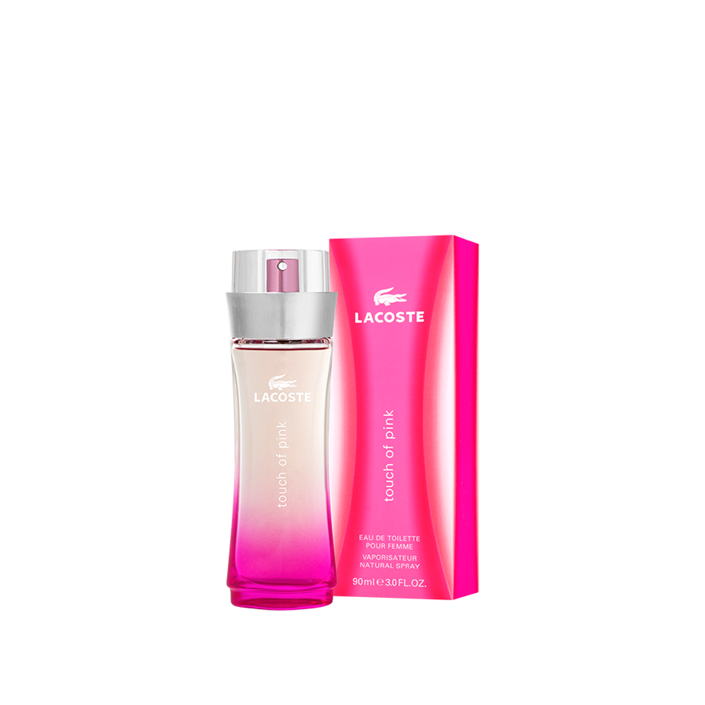 Lacoste touch of pink eau de toilette pour femme 90ml