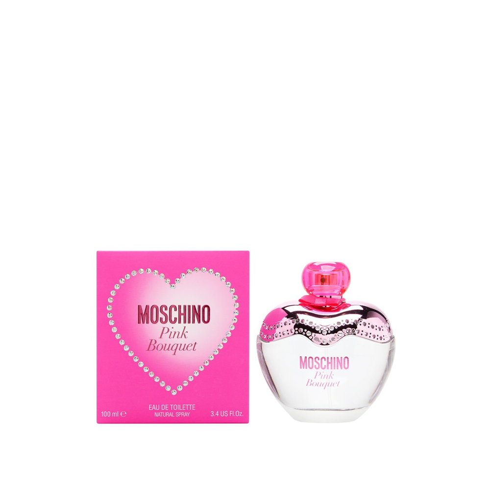 Moschino pink bouquet eau de toilette woman 100ml