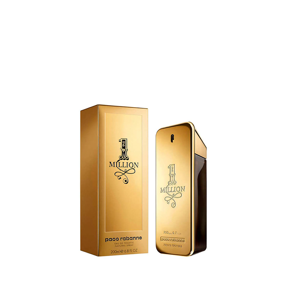 Paco Rabanne 1 million eau de toilette man 200ml