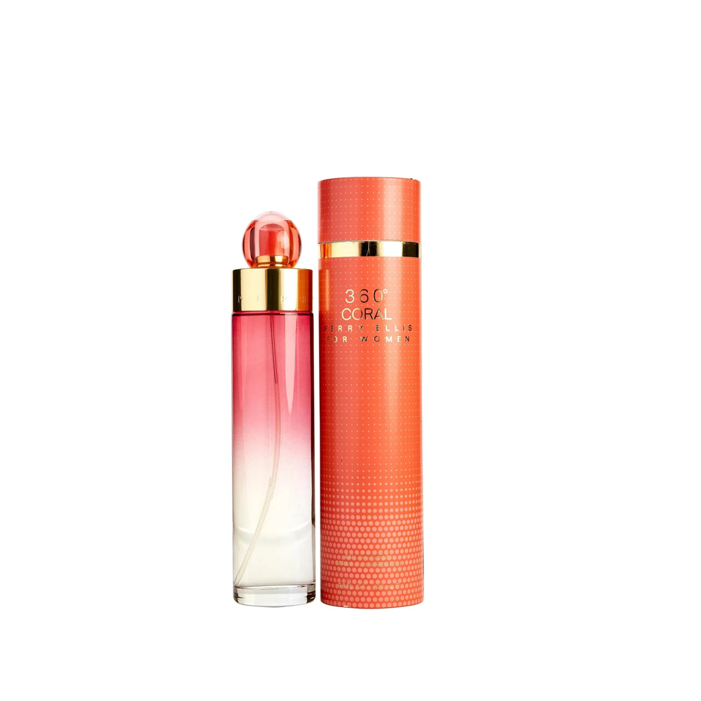Perry Ellis 360 coral eau de parfum woman 100ml