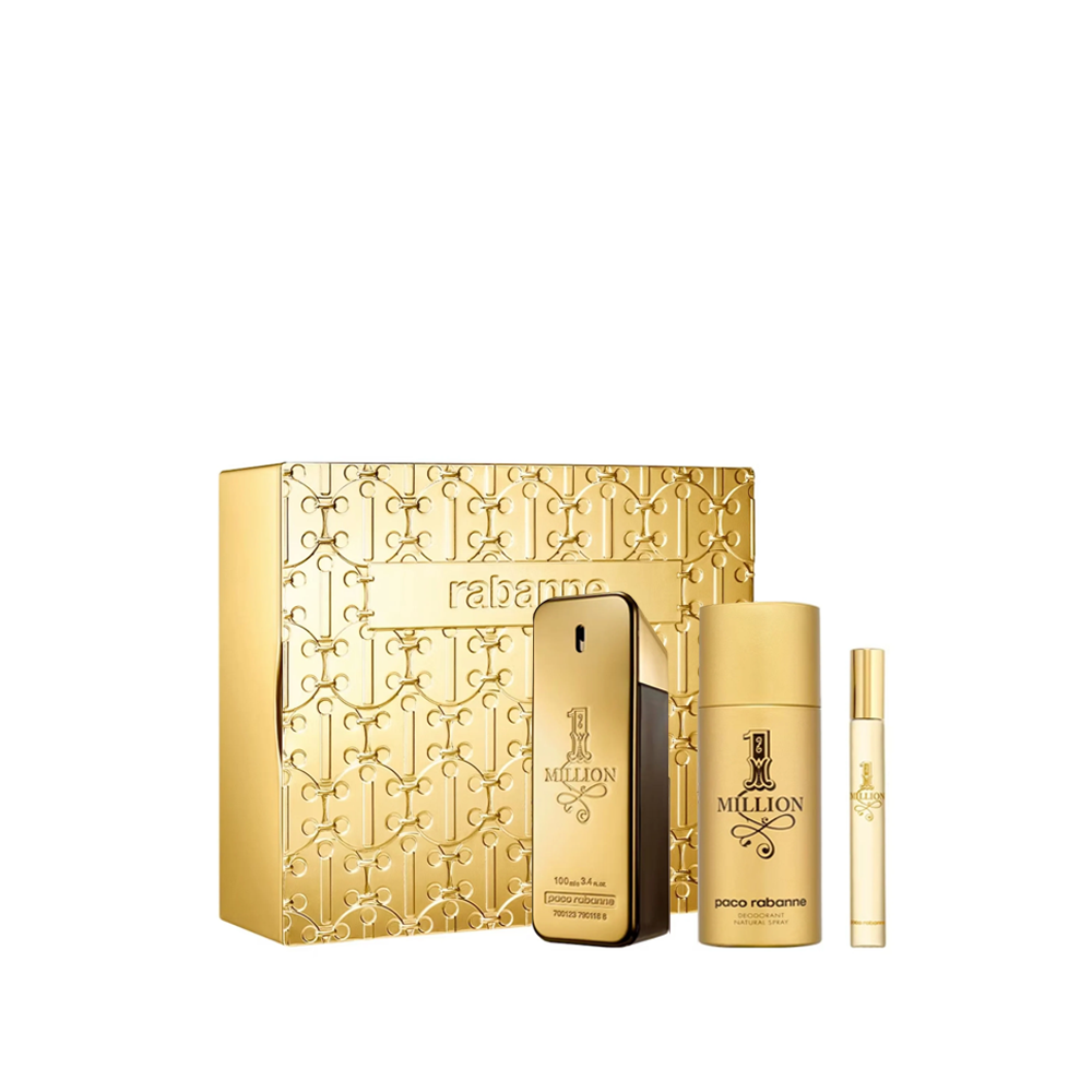 Set Paco Rabanne 1 Million 3 pzs