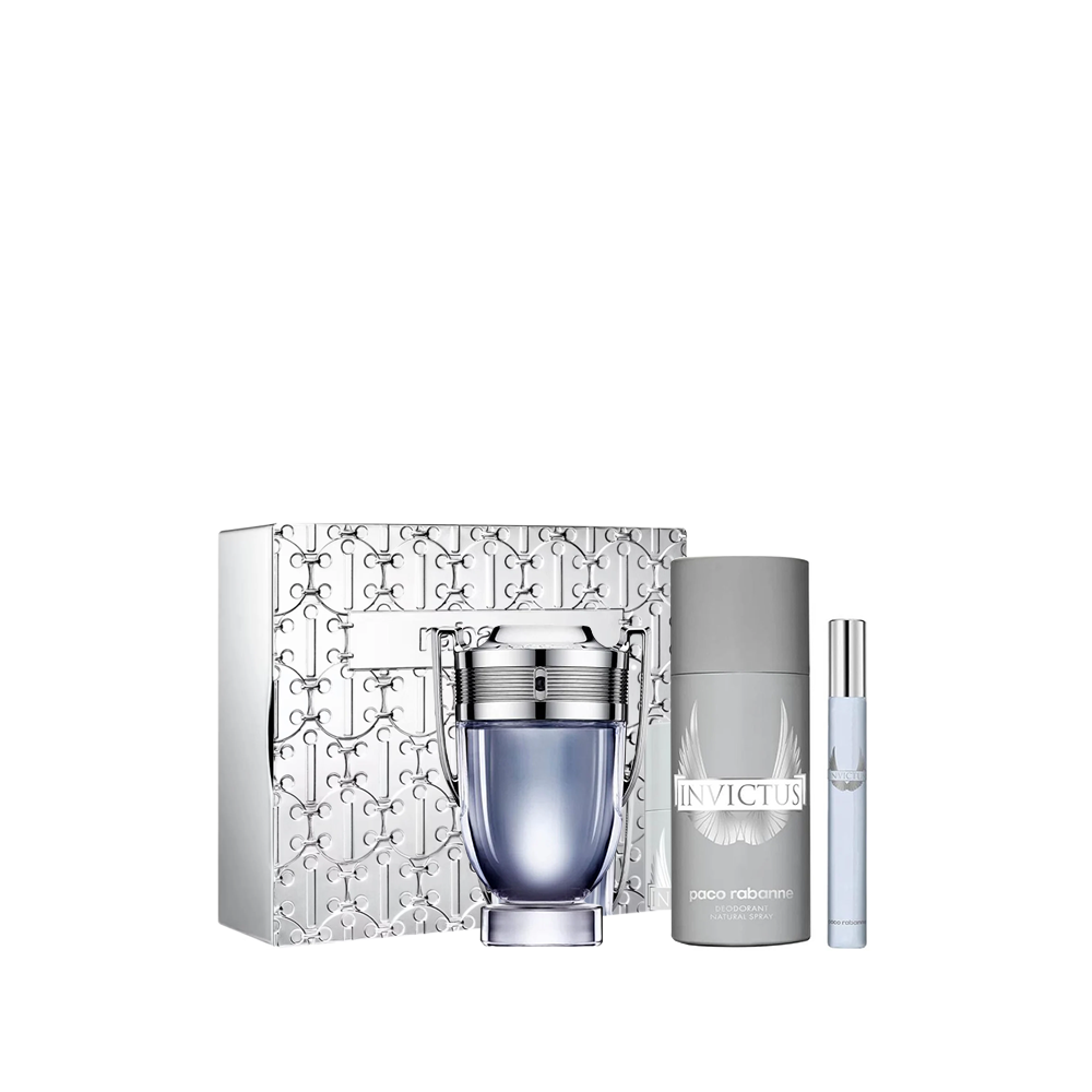 Set Paco Rabanne Invictus 3 pzs
