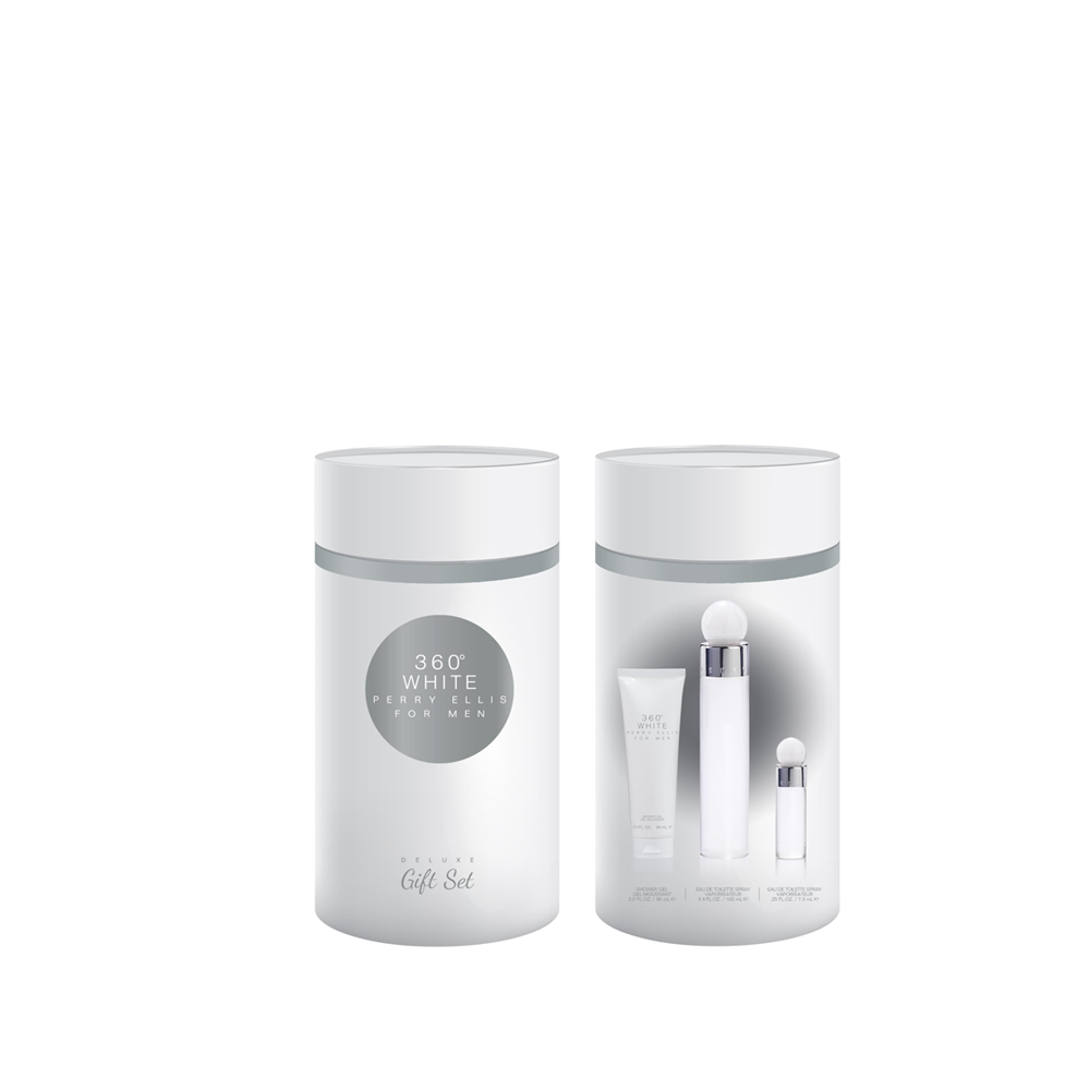 Set Perry Ellis 360 White 3 pzs