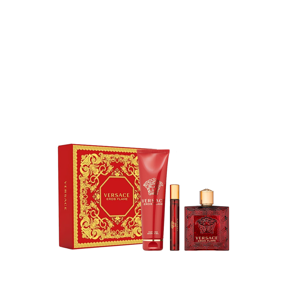 Set Versace Eros Flame 3 pzs