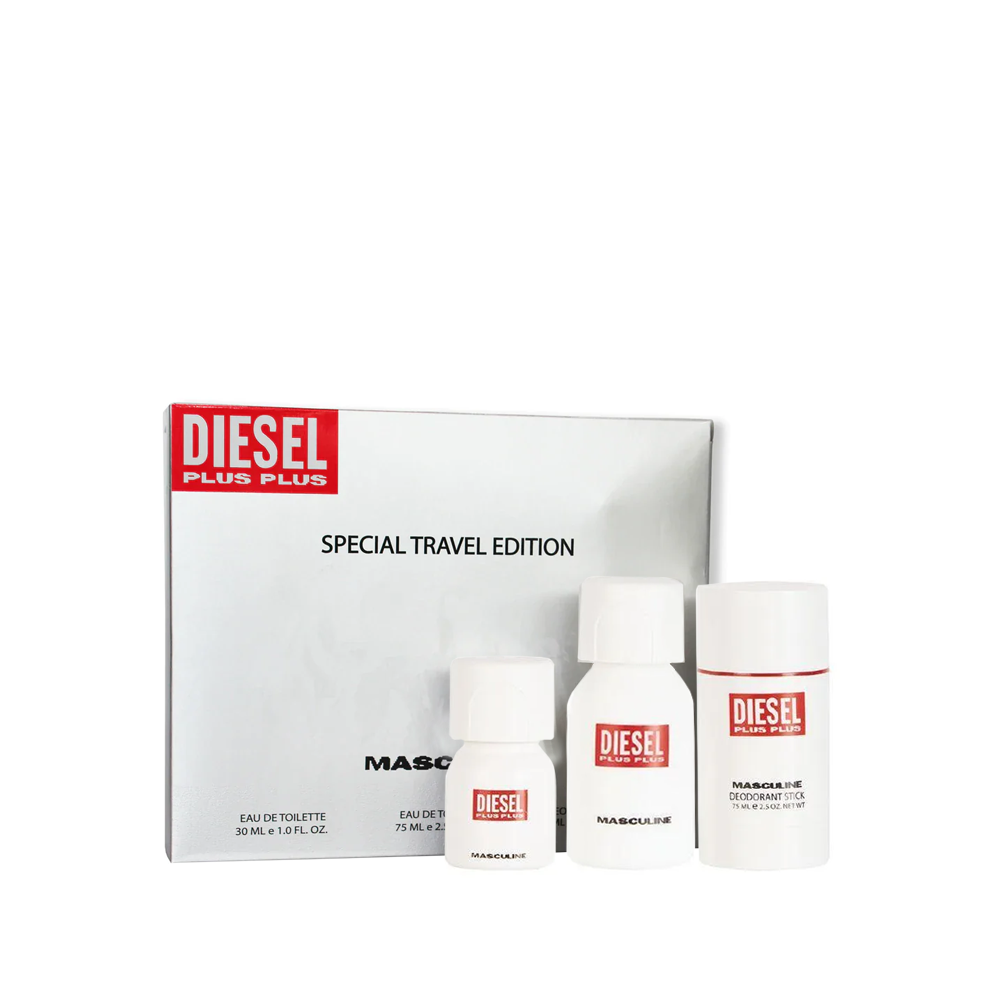Set Diesel Plus Plus Masculine 3 pzs