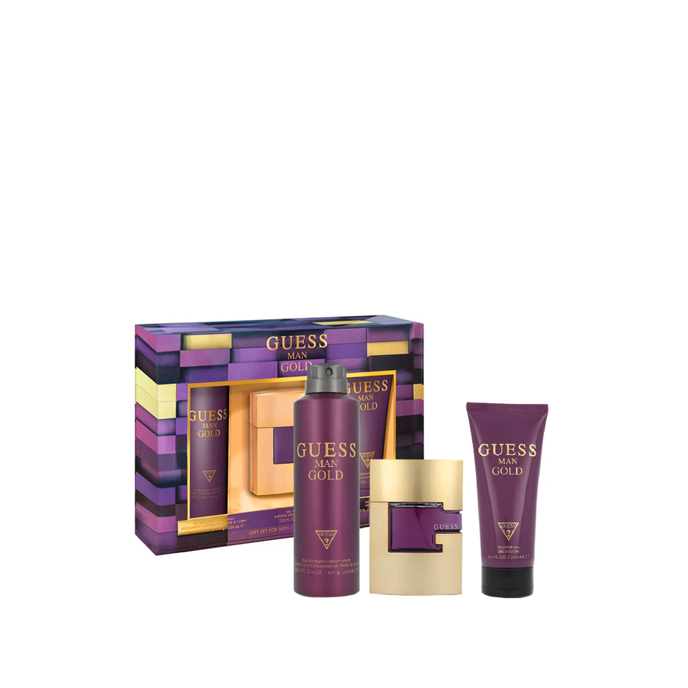 Set Guess Man Gold 3 pzs