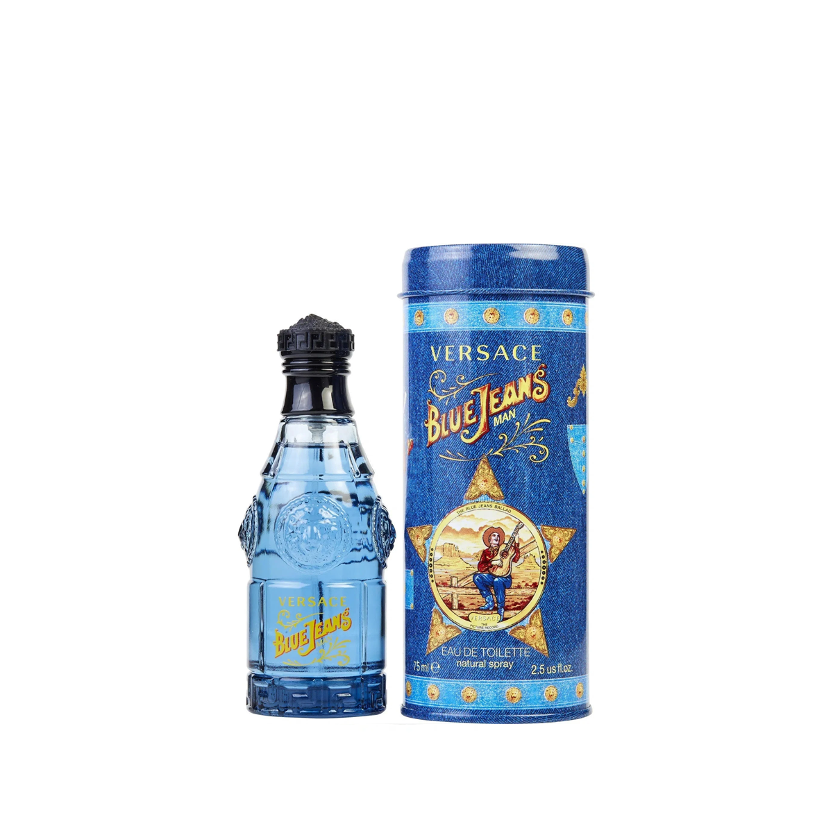 Versace blue jeans eau de toilette man 75ml
