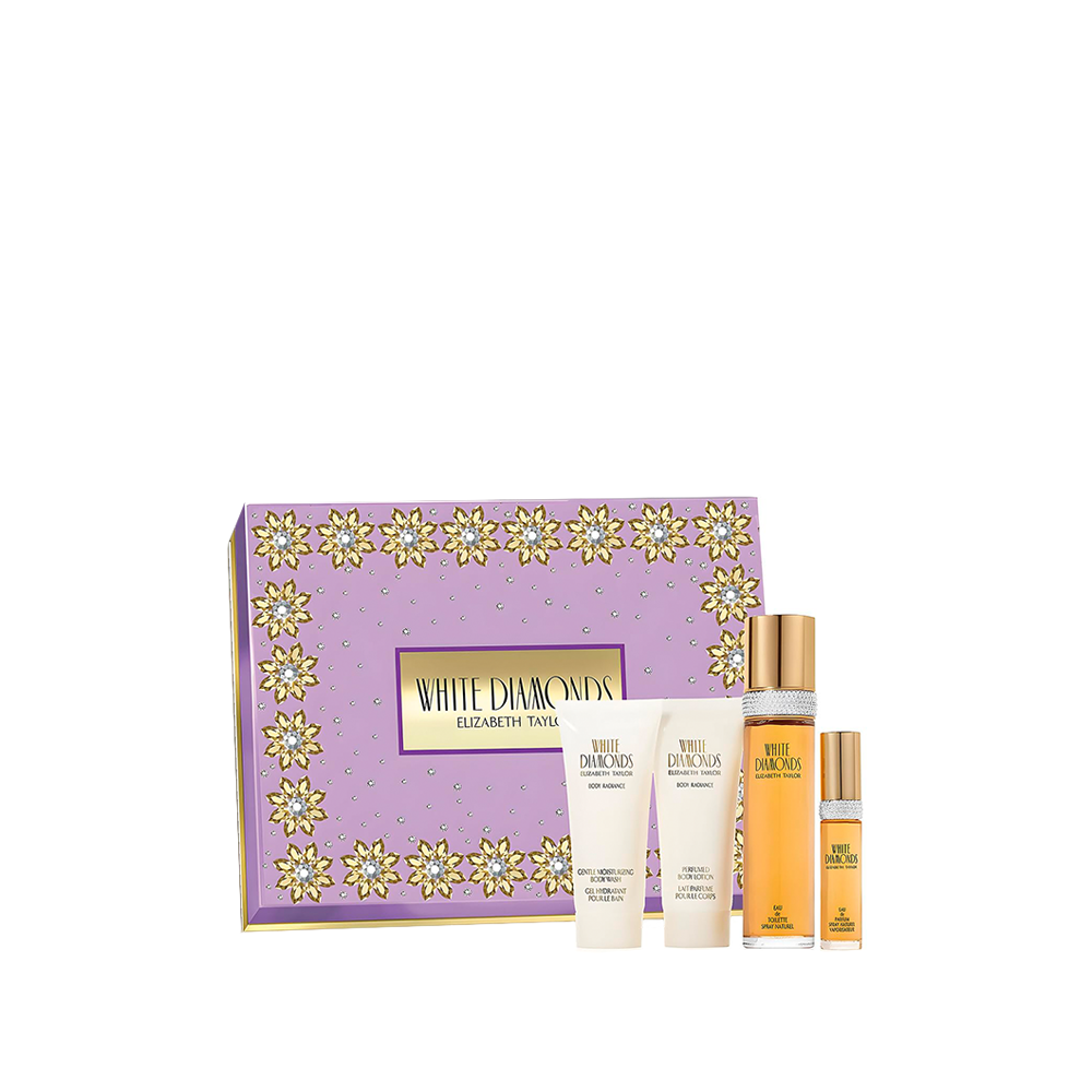 Set Elizabeth Taylor White Diamonds 4 pzs