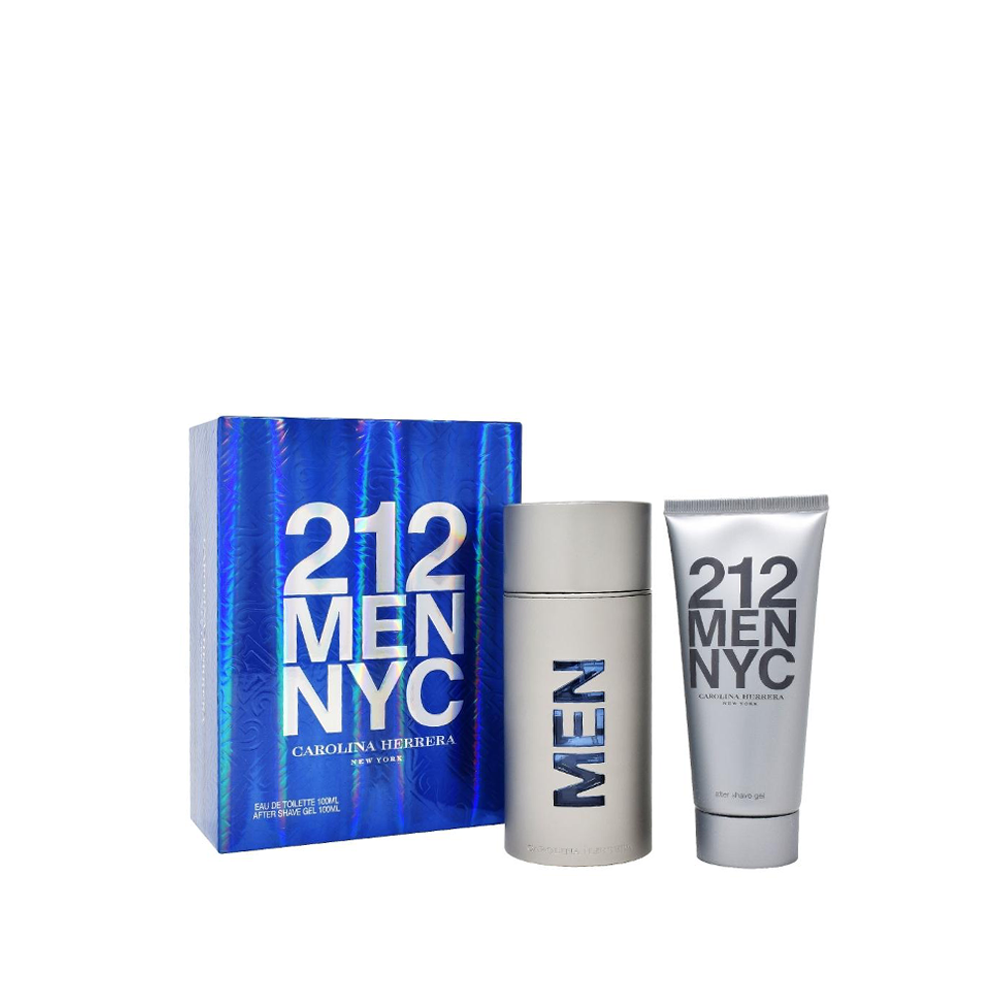 Set CH 212 NYC Men 2 pzs (crema)