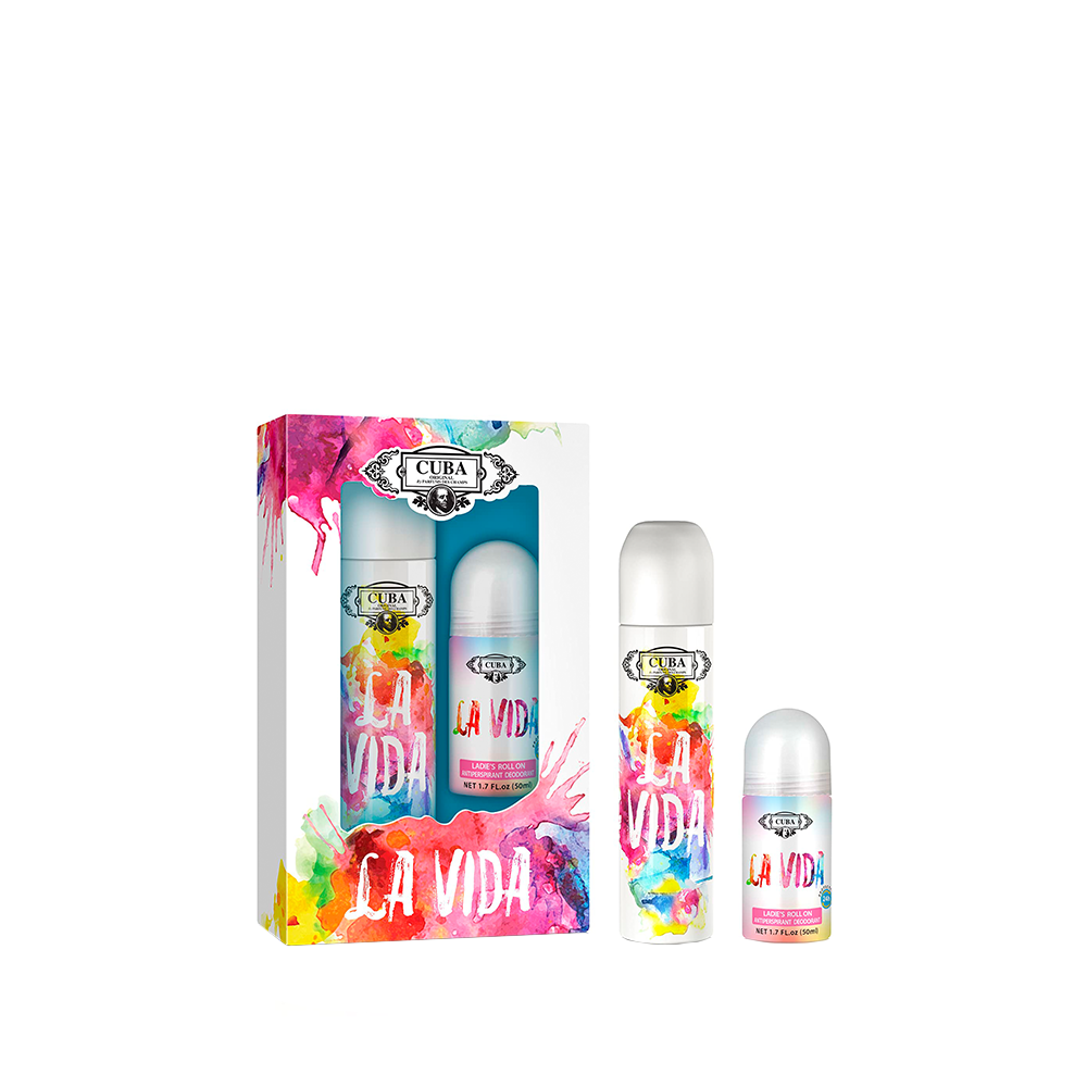 Set Cuba la Vida 2 pzs