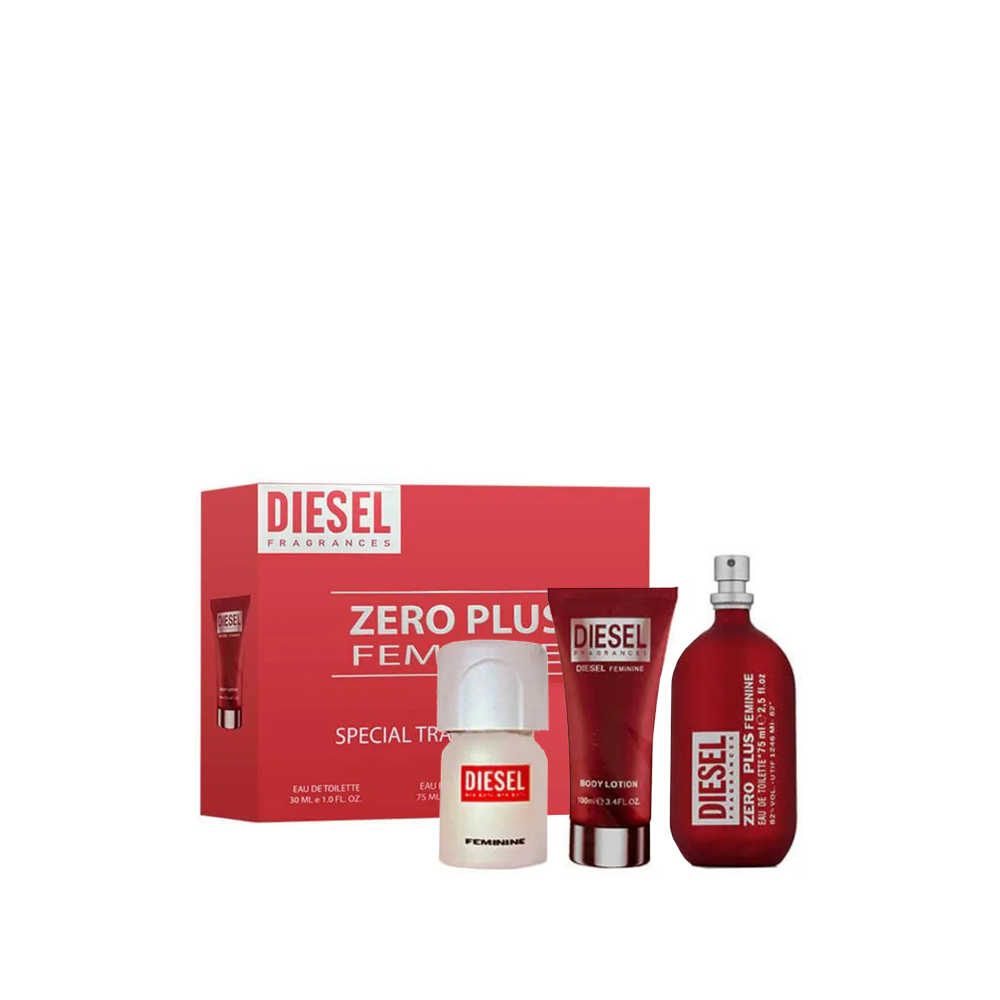 Set Diesel Zero Plus Feminine 3 pzs