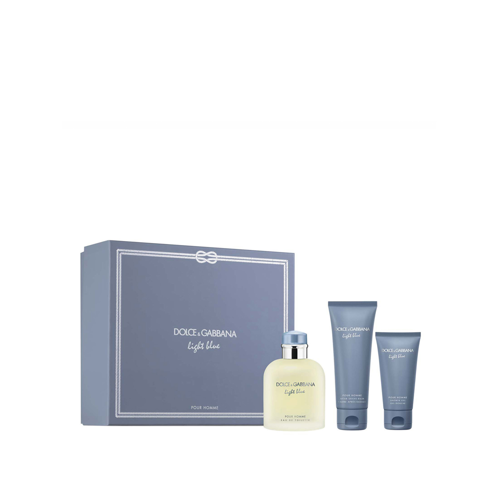 Set Dolce & Gabbana Light Blue 3 pzs
