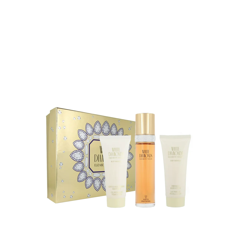 Set Elizabeth Taylor White Diamonds 3 pzs