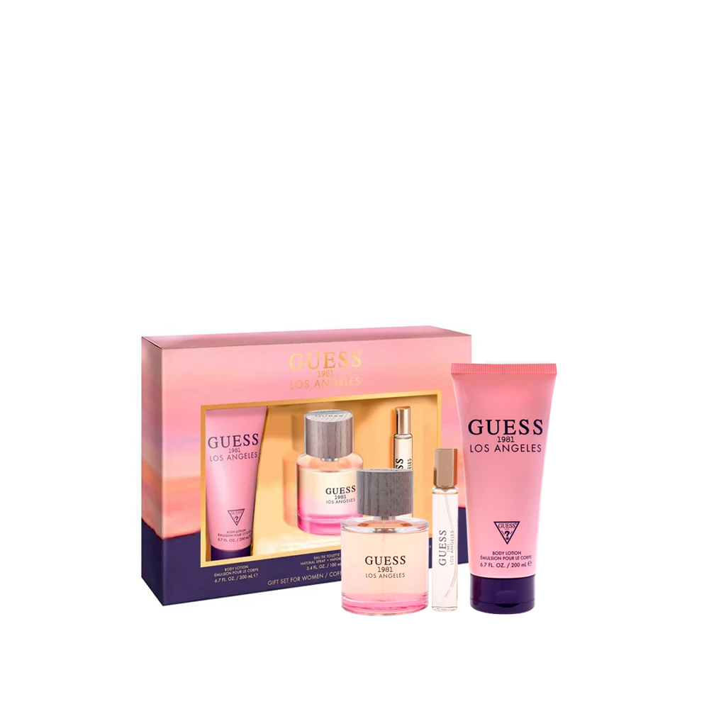 Set Guess 1981 Los Angeles 3 pzs