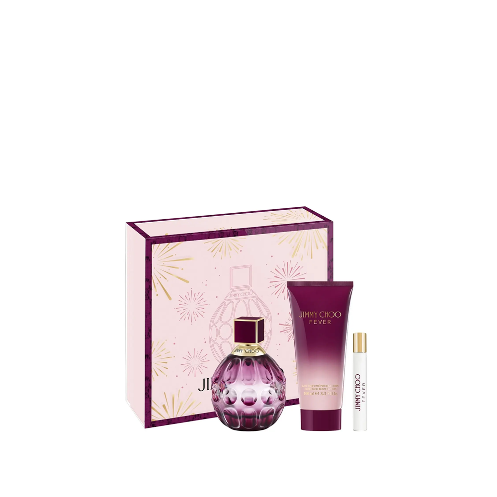 Set Jimmy Choo fever 3 pzs