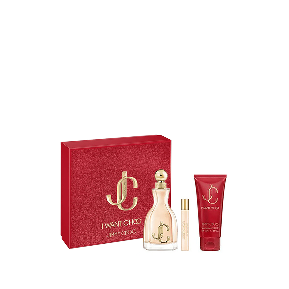 Set Jimmy Choo i want choo 3 pzs
