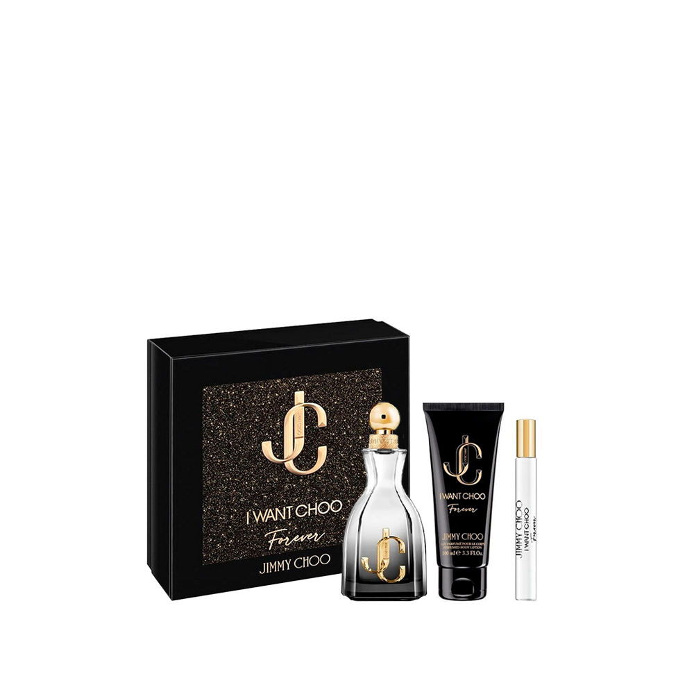 Set Jimmy Choo i want choo forever 3 pzs