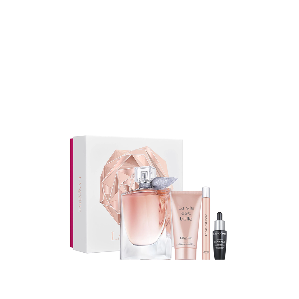 Set Lancome la vie est belle 4 pzs